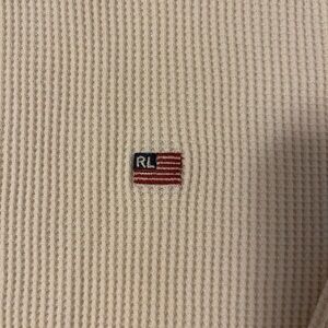 MENS RALPH  LAUREN XL THERMAL TOP.